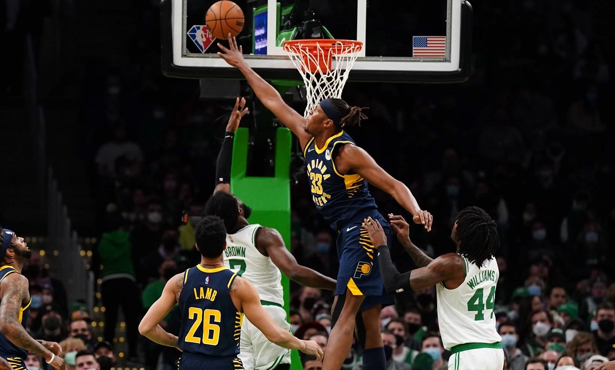 Myles Turner foot injury fractured stress fracture Indiana Pacers trade 