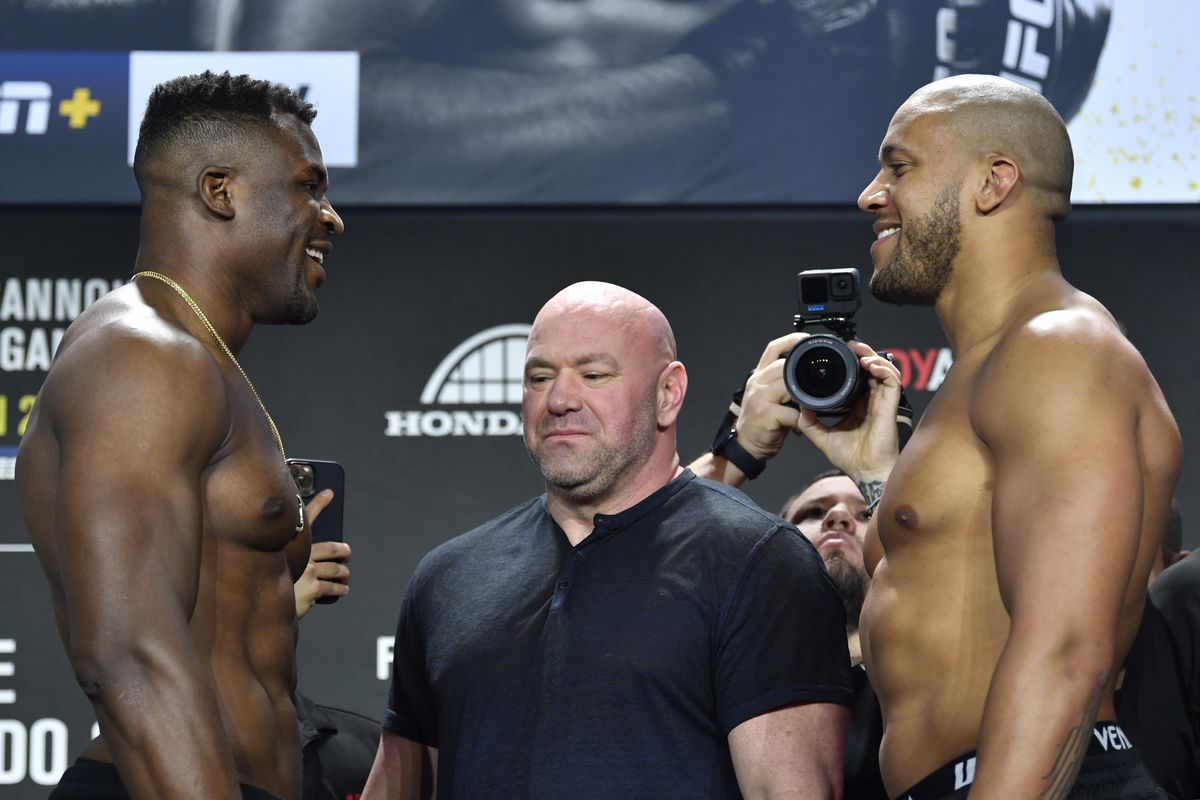 Ngannou Gane odds UFC 270