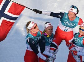 Norway stands poised to once again top the medal table at the 2022 Winter Olympics in Beijing. (Image: Franck Fife/AFP/Getty)