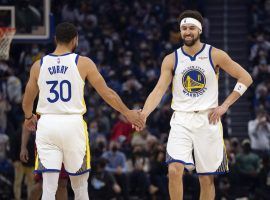 Klay Thompson returned to the lineup for the Golden State Warriors at a pivotal time when Steph Curry is in the middle of a rare shooting slump. (Image: D. Ross Cameron/USA Today Sports)
