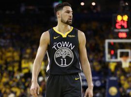 Klay Thompson will play in his first game with the Golden State Warriors since the 2019 postseason after he finally recovered from two serious injuries. (Image: Porter Lambert/Getty)