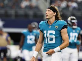 Trevor Lawrence was the #1 pick in the 2021 NFL Draft for the Jacksonville Jaguars, who sucked this season and have the top pick in the 2022 draft. (Image: Matthew Emmons/USA Today Sports)