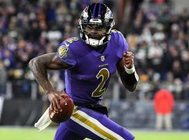 Tyler Huntley will start at quarterback for the Baltimore Ravens once again subbing in for a injured Lamar Jackson. (Image: Getty)