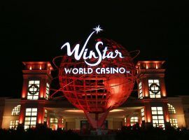WinStar World Casino is among the gambling destinations that may open sportsbooks in the future if a Oklahoma sports betting bill passes this year. (Image: Dallas Morning News)