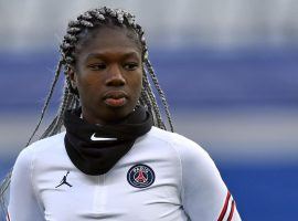 Aminata Diallo last wore the PSG shirt in their 4-0 win over Real Madrid on 9 Nov. (Image: eurosport.com)