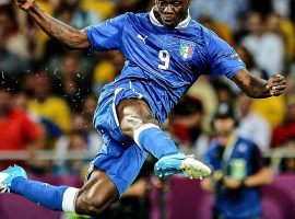 Mario Balotelli returns to the Italian national team after a four-year absence. (Image; Twitter/433)