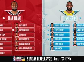 For a second year in a row, LeBron James and Kevin Durant are captains and drafted their own team for the 2022 All-Star Game. (Image: NBA.com)