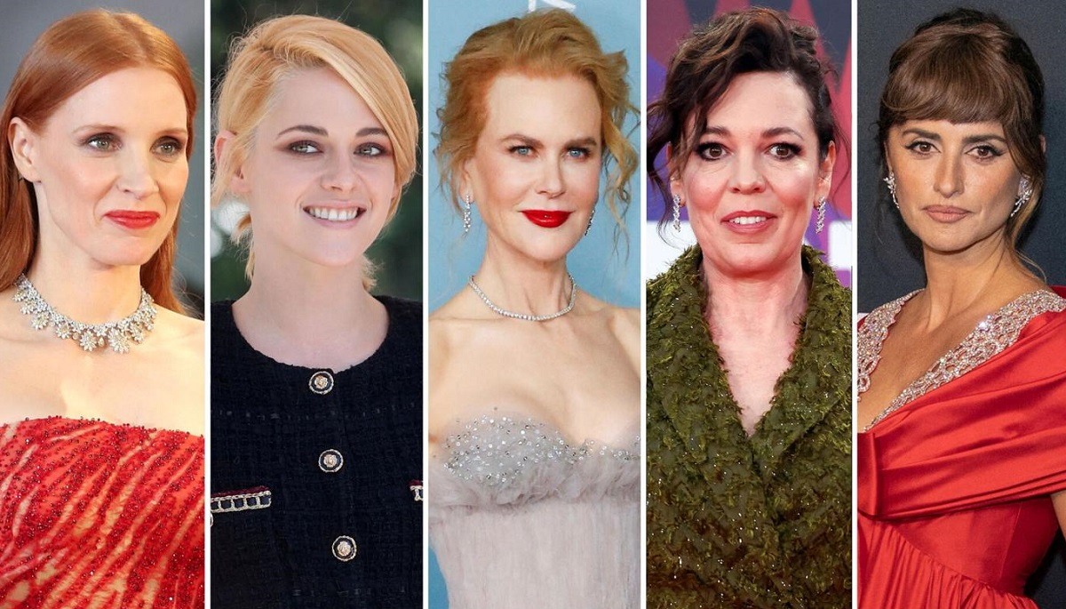 Best Actress 2022 Oscars Odds Jessica Chastain Nicole Kidman Olivia Colman Penelope Cruz Kristen Stewart