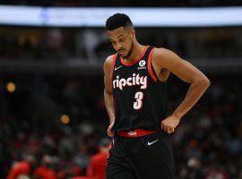 CJ McCollum battled back from a collapsed lung earlier in the season, but the Portland Trail Blazers decided to trade him to the New Orleans Pelicans. (Image: Porter Lambert/Getty)