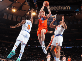 Josh Giddey, a rookie guard from the Oklahoma City Thunder, has been turning heads. (Image: Getty)