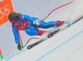 Sofia Goggia will try to overcome injuries from a recent crash to win gold in the women’s downhill at the 2022 Winter Olympics. (Image: Getty)