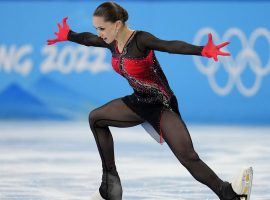Kamila Valieva reportedly tested positive for a banned substance in December, throwing her participation in the women’s figure skating competition into doubt. (Image: AP)