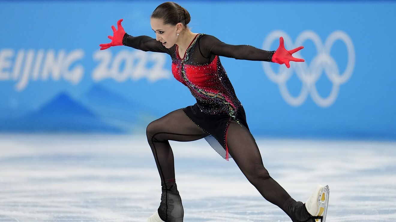 Kamila Valieva figure skating Olympics