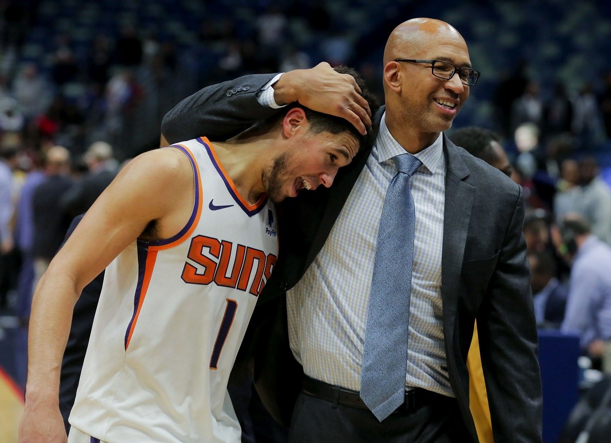 Devin Booker Monty Williams NBA Coach of the Year Odds Betting Phoenix Suns Bickerstaff Kerr