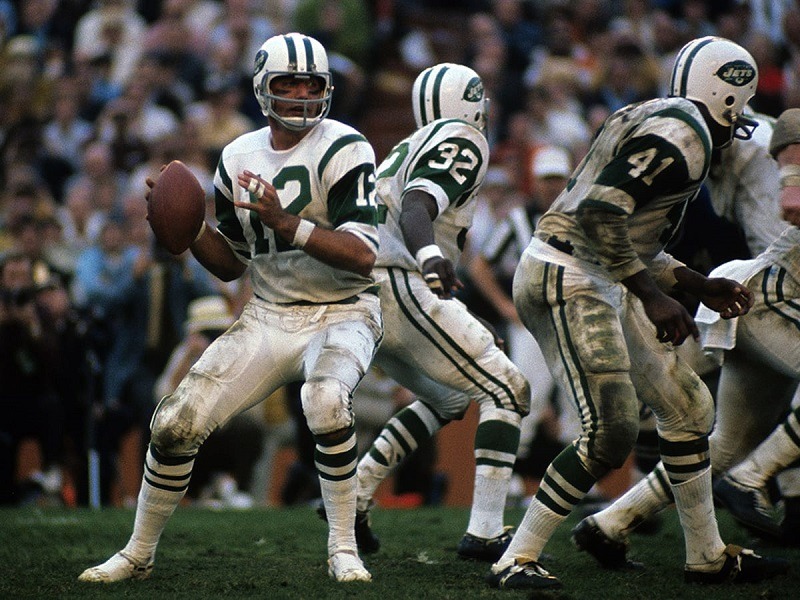 Joe Namath Super Bowl 3 New York Jets QB