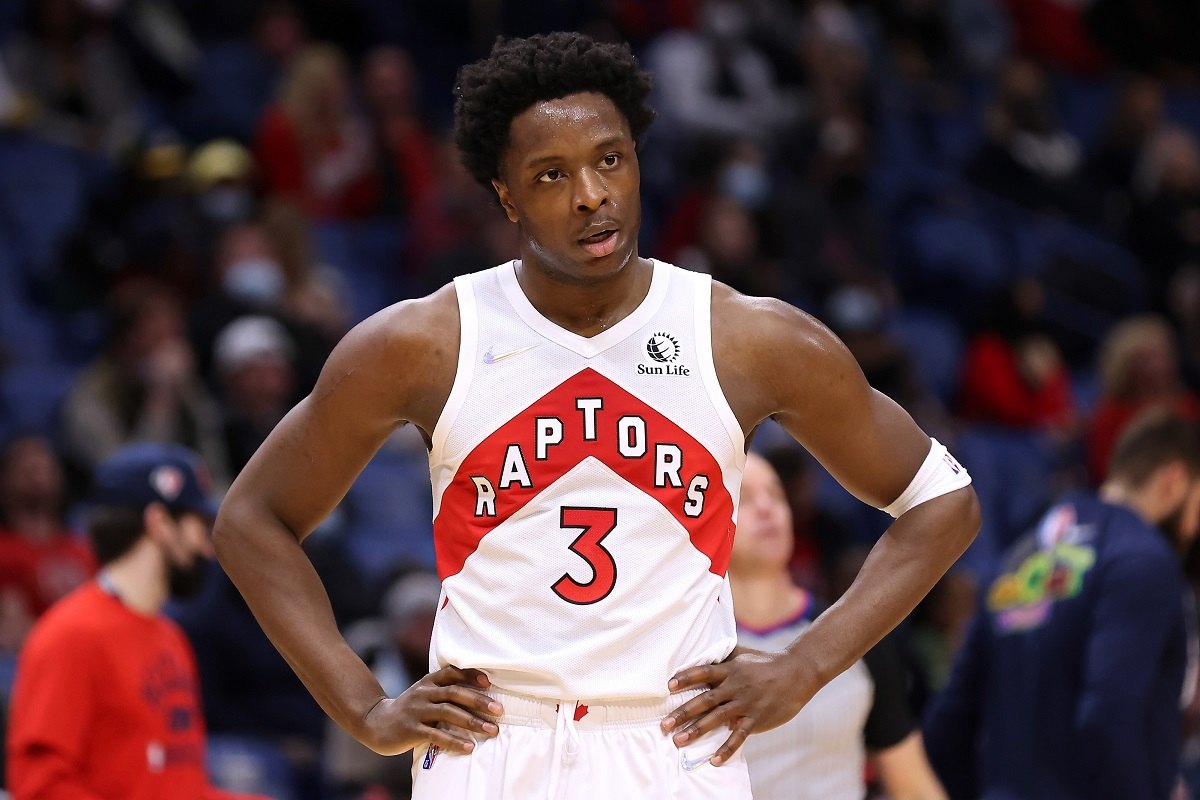 OG Anunoby finger injury fractured Toronto Raptors