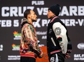 Keith Thurman (left) will take on Mario Barrios (right) in a battle of former champions looking to get into the welterweight title picture. (Image: Ryan Hafey/Premier Boxing Champions)