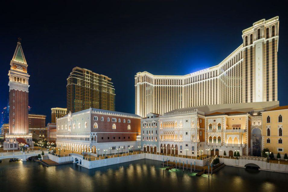 Sands' Macau properties considered higher by credit ratings agency.risk