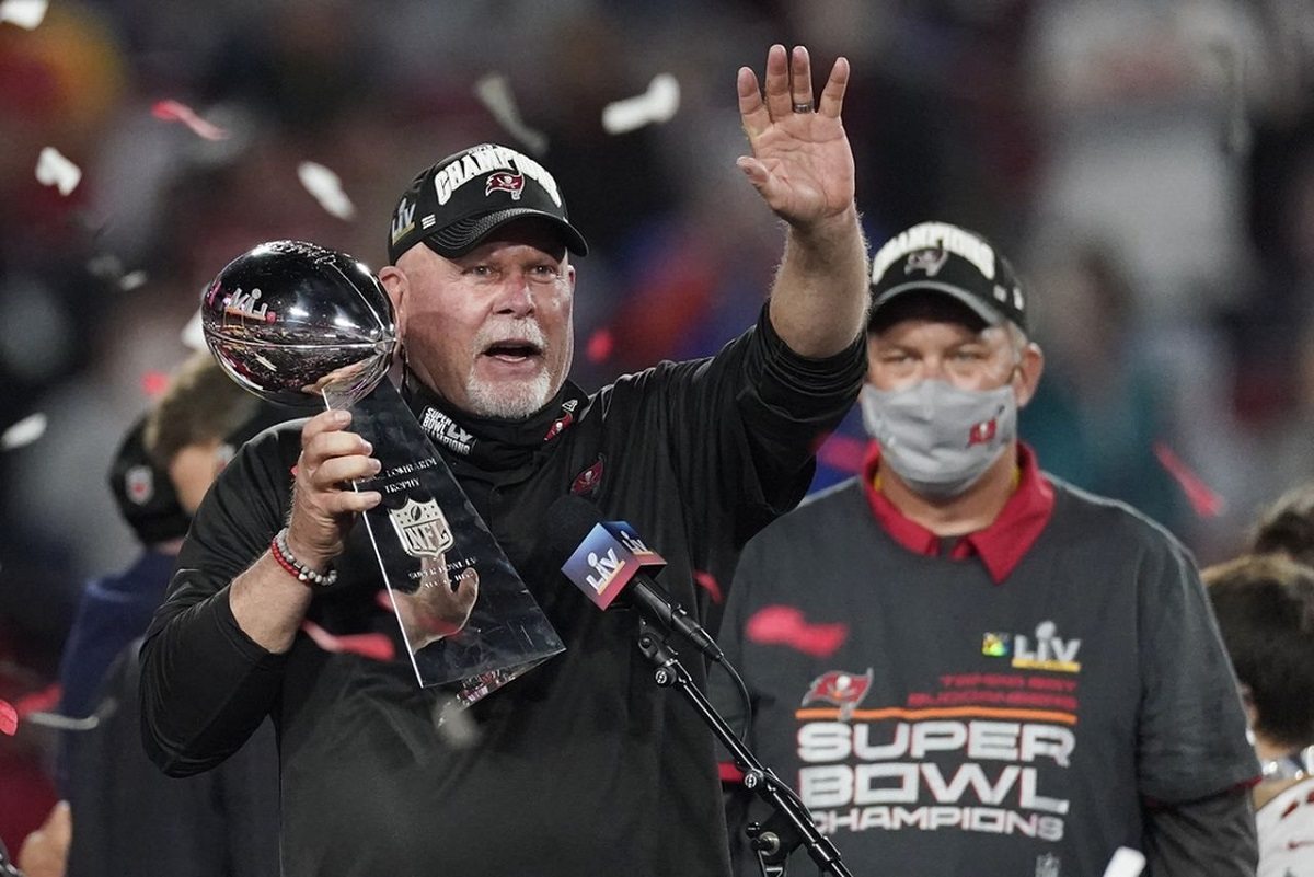 Bruce Arians Todd Bowles Tampa Bay Bucs Retires Head Coach