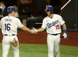 The Los Angeles Dodgers will start the 2022 MLB season as the clear favorites to win the World Series. (Image: Kevin Jairaj/USA Today Sports)