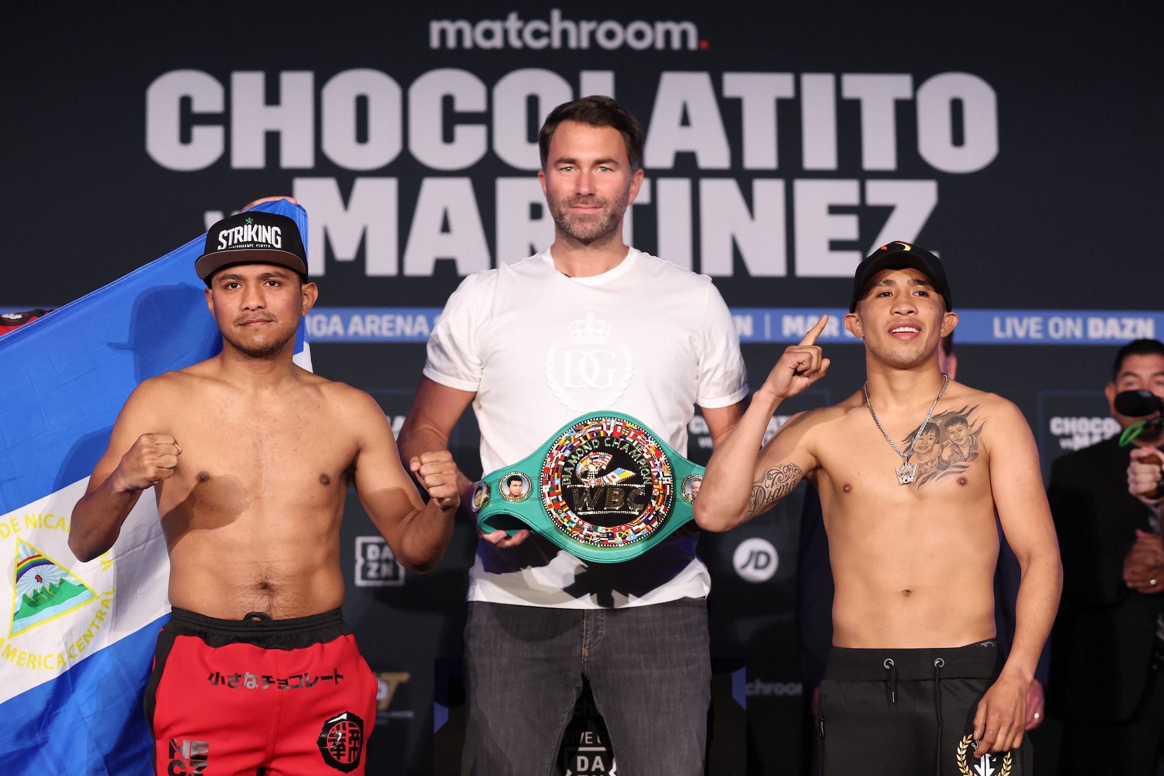 Gonzalez Martinez odds boxing Chocolatito