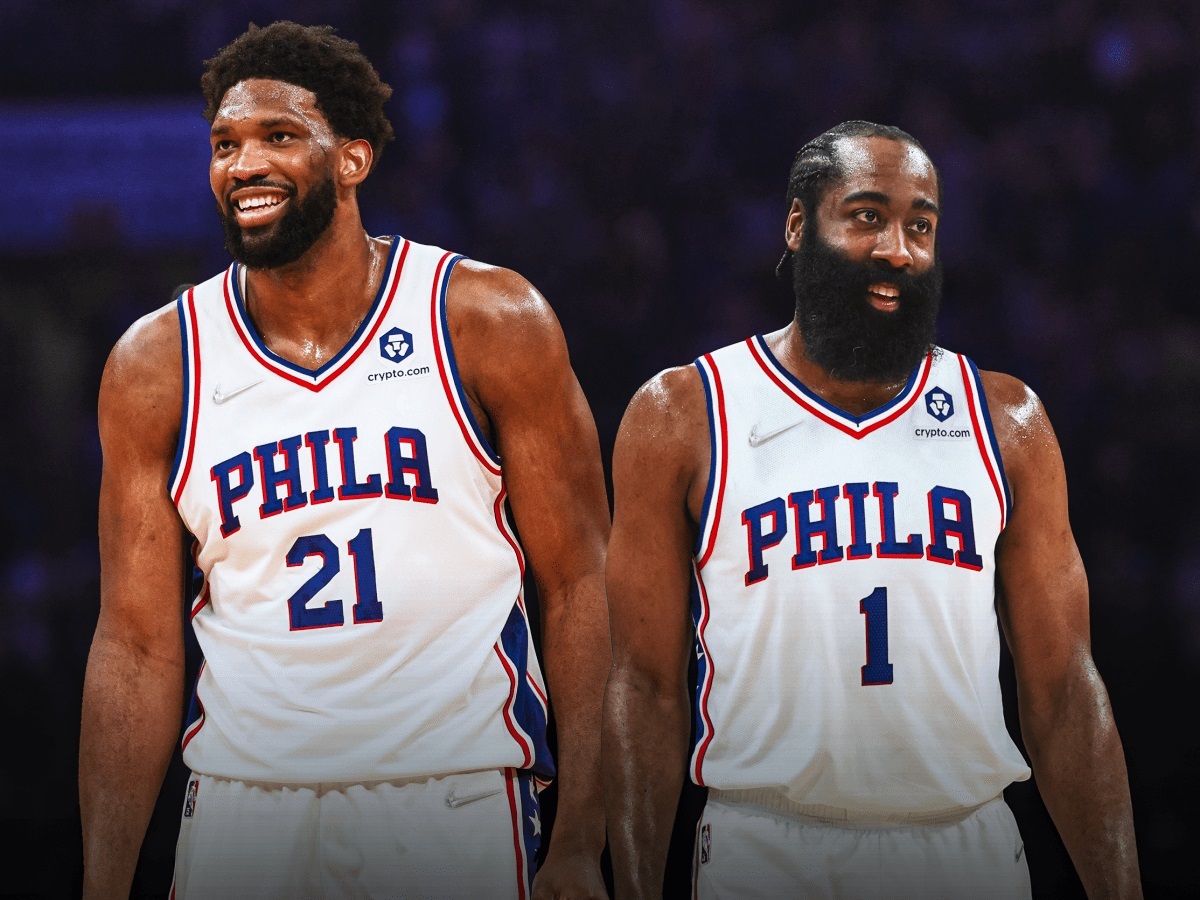 James Harden Joel Embiid NBA MVP odds 76ers