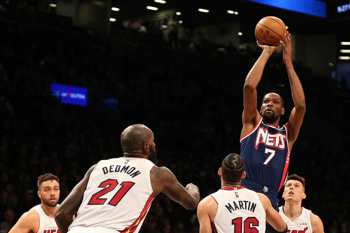 Kevin Durant Brooklyn Nets Eastern Conference Odds Playoffs Heat 76ers Bulls