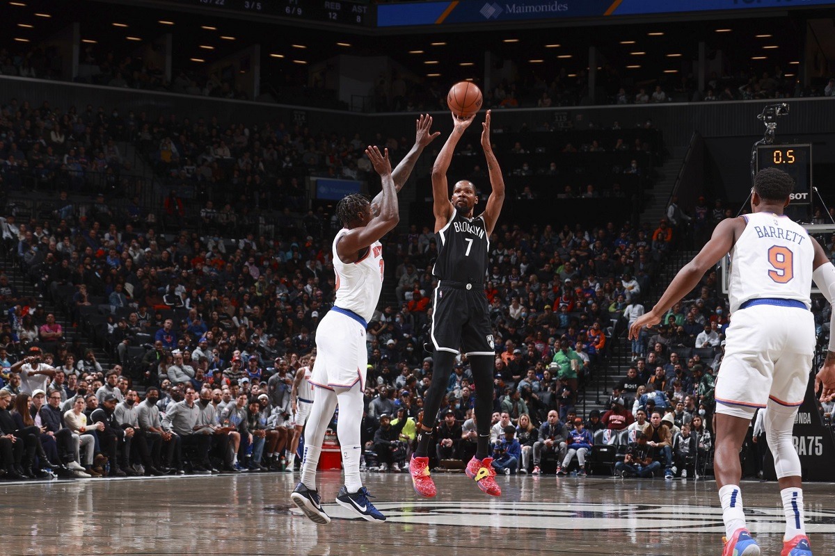 Knicks 53 points KD Kevin Durant Nets