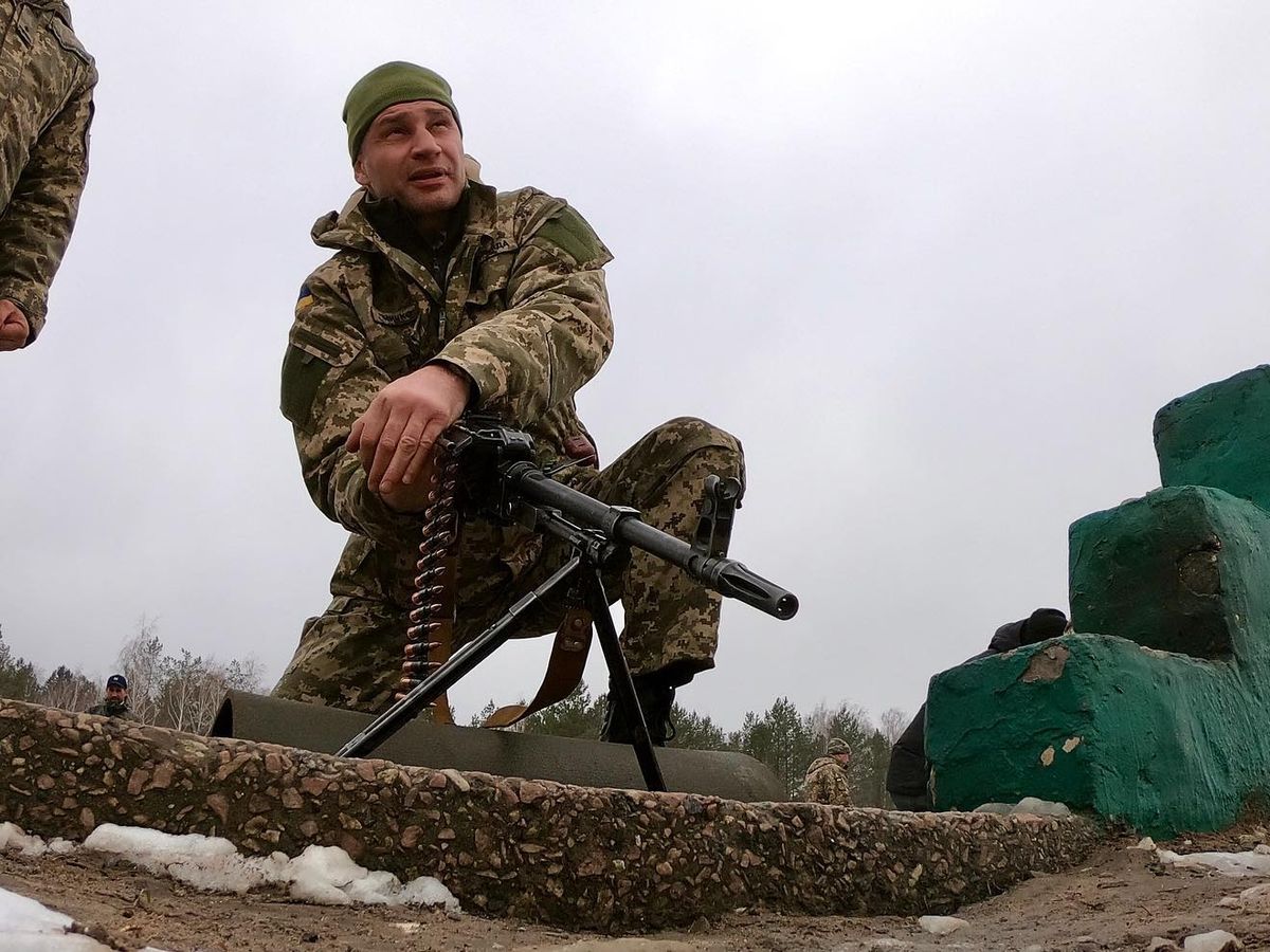 Ukrainian boxers Russian invasion