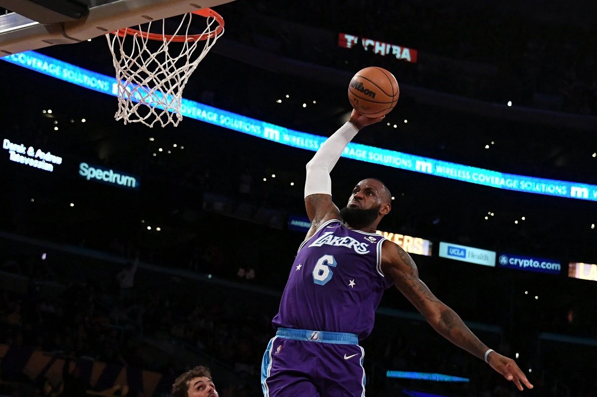 LeBron James Lakers 50 Points Wizards