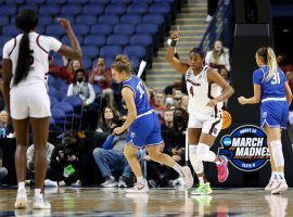 The South Carolina Gamecocks enter the Women’s Final Four as favorites over the field to win a national championship. (Image: Sarah Stier/Getty)