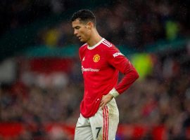 Cristiano Ronaldo will not be part of United's team for the Manchester derby with league leaders City. (Image: Twitter/_mancitybr)
