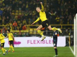 Erling Haaland has scored at a fantastic rate for Dortmund since joining from RB Salzburg in January 2020. (Image: Twitter/erlinghaaland)
