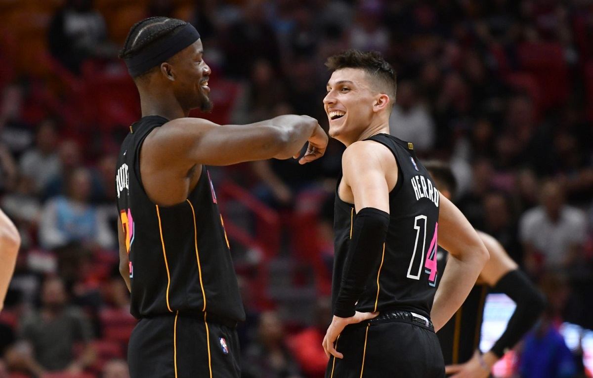 Jimmy Butler Tyler Herro Miami Heat Atlanta Hawks NBA Playoffs First Round Series