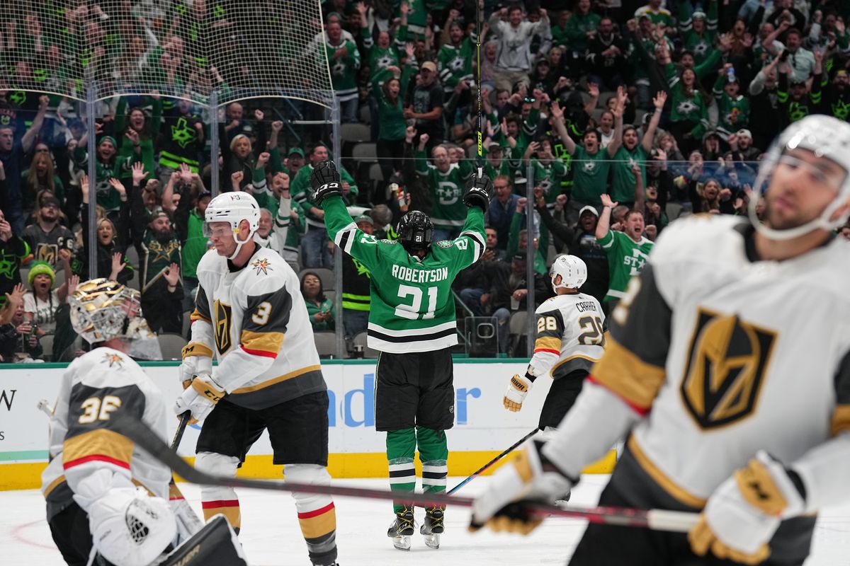 Dallas Stars Vegas Golden Knights playoffs