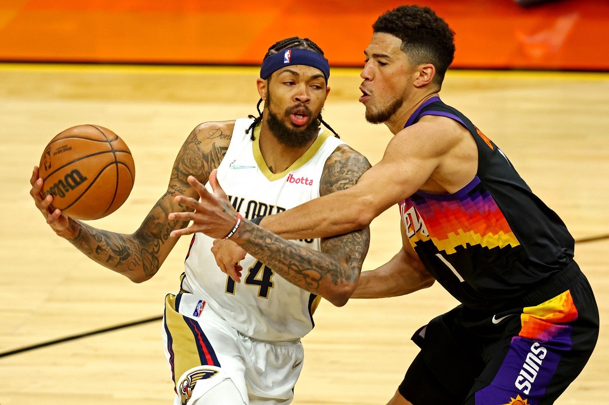 Phoenix Suns New Orleans Pelicans Devin Booker hamstring injury Ingram Game 6