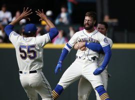 The Seattle Mariners are in first place in the AL West after its offense has powered a fast start. (Image: Joe Nicholson/USA Today Sports)