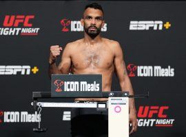 Rob Font missed weight for his UFC on ESPN 35 main event against Marlon Vera, but the fight will go on Saturday night. (Image: Chris Unger/Zuffa)