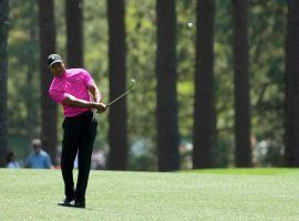 Tiger Woods shot a 1-under-par 71 in his return to competitive play at the Masters on Thursday. (Image: Charlie Riedel/AP)