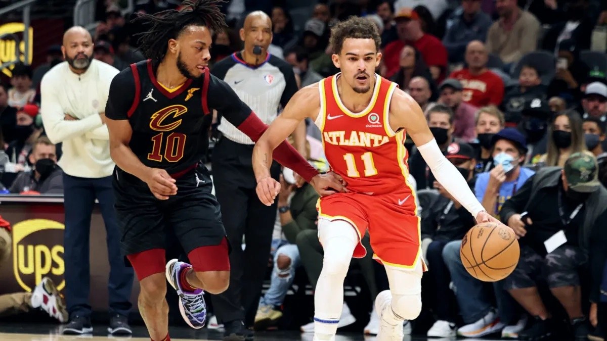 Trae Young Darius Garland Play-In Tournament NBA Atlanta Hawks Cleveland Cavs #8 Seed