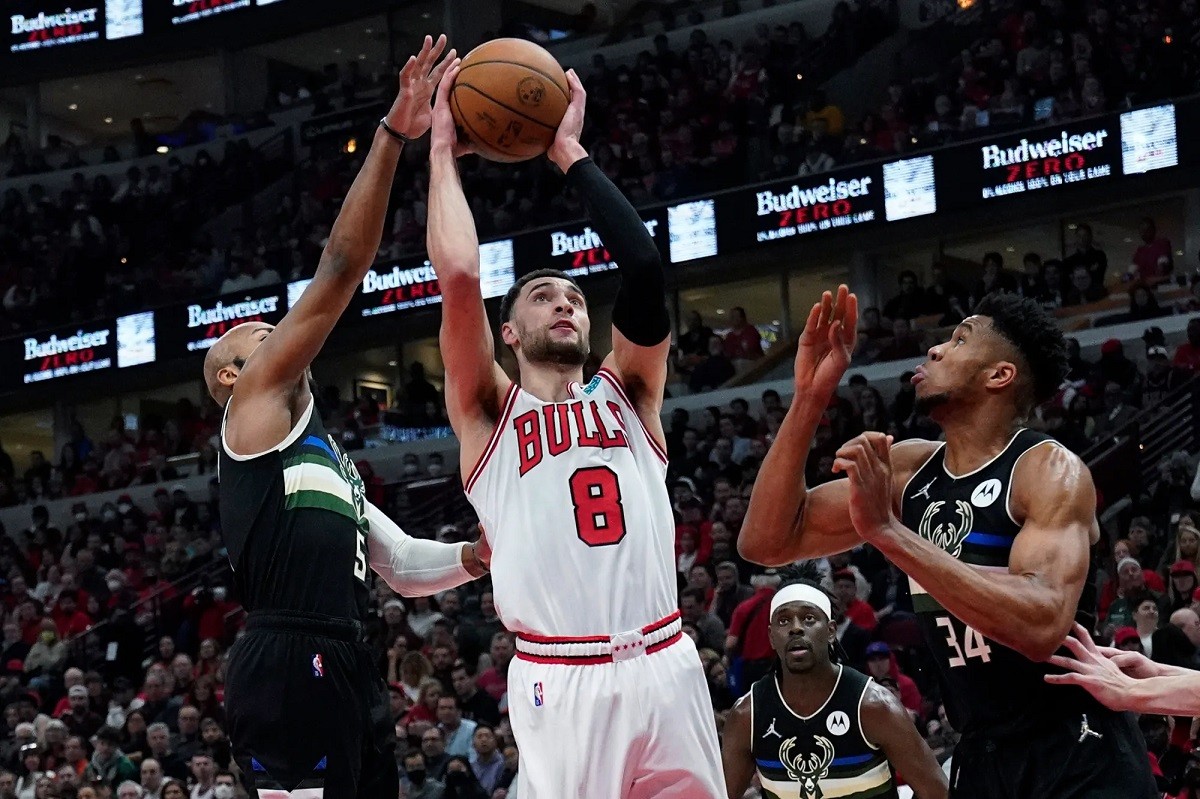 Zach LaVine Game 5 Chicago Bulls COVID Injury Bucks Playoffs