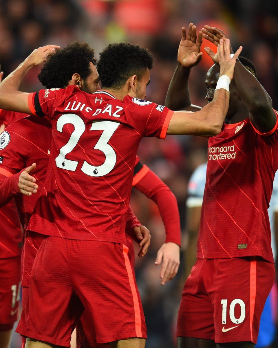Liverpool: Diaz, Salah and Mane