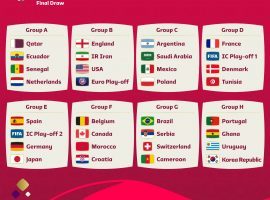The World Cup group stage draw set up some fantastic clashes. (Image: Twitter/fifaworldcup)