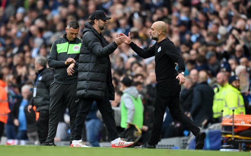 Klopp and Guardiola