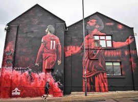 In his five years at Anfield, Mohamed Salah has become a cult hero among Liverpool's fans. (Image: Twitter/squawka)