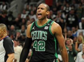Al Horford scored a career-high 30 points and inspired a fourth-quarter comeback for the Boston Celtics over the Milwaukee Bucks in Game 4 at the Fiserv Center. (Image: Getty)
