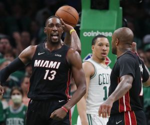 Bam Adebayp Miami Heat Boston Celtics Game 3