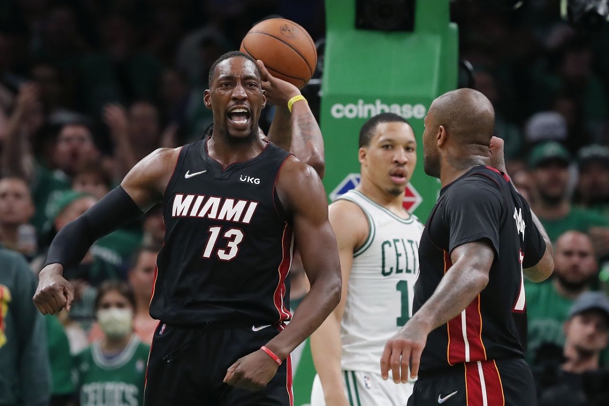 Bam Adebayp Miami Heat Boston Celtics Game 3