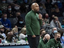 The LA Lakers are interested in hiring Darvin Ham, a top assistant coach with the defending champion Milwaukee Bucks. (Image: Matt Kelley/AP)