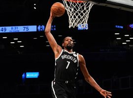 Kevin Durant from the Brooklyn Nets are still on a mission in 2023 to deliver the franchise its first championship. (Image: Getty)